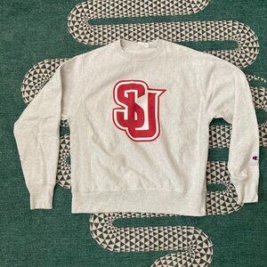 Vintage Champion Reverse Weave Seattle University Crewneck Sweatshirt Size: M
